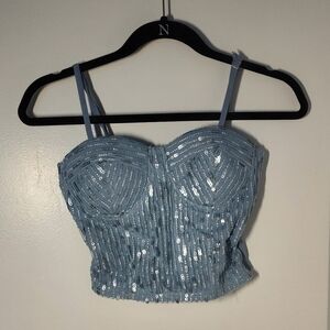 Jezebel Roxii Crop Top Size XL #518